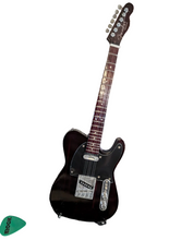 Load image into Gallery viewer, GEORGE HARRISON - Fender Telecaster Black 1:4 Scale Replica Guitar ~Axe Heaven~