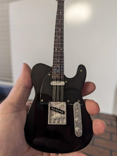 Load image into Gallery viewer, GEORGE HARRISON - Fender Telecaster Black 1:4 Scale Replica Guitar ~Axe Heaven~