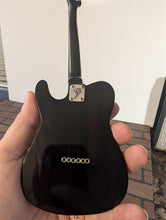 Load image into Gallery viewer, GEORGE HARRISON - Fender Telecaster Black 1:4 Scale Replica Guitar ~Axe Heaven~