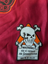 Load image into Gallery viewer, JUICE WRLD Brand X Fighting Demons Maroon Baseball Jersey ~New~ M L XL 2XL