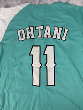 Load image into Gallery viewer, OHTANI-#11 Hokkaido Teal/White Headgear Classics Baseball Jersey ~New~M-7XL