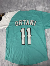 Load image into Gallery viewer, OHTANI-#11 Hokkaido Teal/White Headgear Classics Baseball Jersey ~New~M-7XL