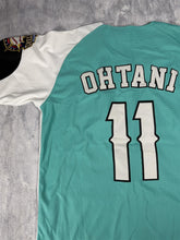 Load image into Gallery viewer, OHTANI-#11 Hokkaido Teal/White Headgear Classics Baseball Jersey ~New~M-7XL