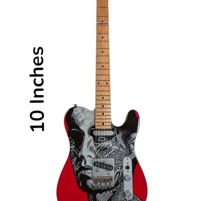 ROLLING STONES - Tattoo You 10 Inch Replica Licensed Guitar ~Mini Axe~