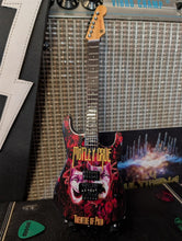 Load image into Gallery viewer, MOTLEY CRUE - Theatre of Pain 10 Inch Replica Licensed Guitar ~The Mini Axe~