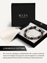 Load image into Gallery viewer, Triple Protection Beaded Bracelet - Mykonos