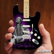 Load image into Gallery viewer, JIMI HENDRIX -"Tribute" Fender Strat 1:4 Scale Replica Guitar ~Axe Heaven~