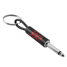 Load image into Gallery viewer, Slayer Red Logo Plug Keychain