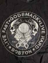 Load image into Gallery viewer, GODSMACK - 2018 Live Fast Live Hard T-Shirt ~Never Worn~ S M L