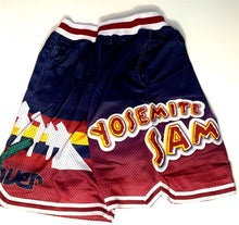 Load image into Gallery viewer, YOSEMITE SAM / DENVER ALTRNV Headgear Classics Basketball Shorts ~Never Worn~ L