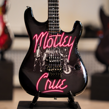Load image into Gallery viewer, Mötley Crüe "Girls, Girls, Girls" Miniature Guitar