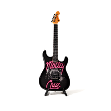 Load image into Gallery viewer, Mötley Crüe "Girls, Girls, Girls" Miniature Guitar