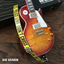 Load image into Gallery viewer, AXE HEAVEN® POLICE LINE Mini Guitar Strap