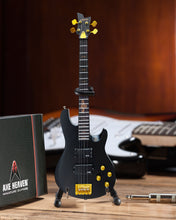 Load image into Gallery viewer, Officially Licensed Johnny Christ Schecter Mini Satin Black Bass from Avenged Sevenfold