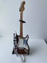 Load image into Gallery viewer, Stevie Ray Vaughan Mini Guitar Strap - SRV Musical Note White Strap - AXE HEAVEN®
