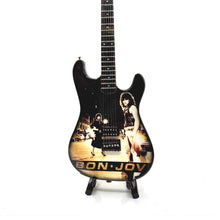 Load image into Gallery viewer, Bon Jovi Collectible Miniature Guitar Set