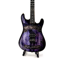 Load image into Gallery viewer, Bon Jovi Collectible Miniature Guitar Set