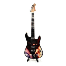 Load image into Gallery viewer, Bon Jovi Collectible Miniature Guitar Set