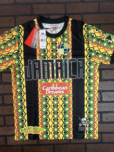 JAMAICA 1990 World Cup National Team Headgear Classics Soccer Jersey~Never Worn~