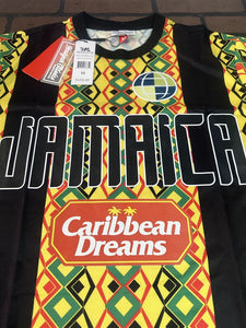 JAMAICA 1990 World Cup National Team Headgear Classics Soccer Jersey~Never Worn~