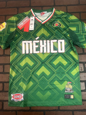 MEXICO 1990 World Cup National Team Headgear Classics Soccer Jersey~Never Worn~