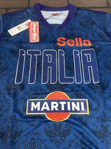 ITALIA 1990 World Cup National Team Headgear Classics Soccer Jersey~Never Worn~