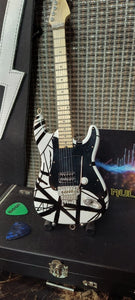 EDDIE VAN HALEN - Black & White "Eruption" 1:4 Scale Replica Guitar ~Licensed~