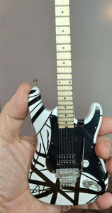 EDDIE VAN HALEN - Black & White "Eruption" 1:4 Scale Replica Guitar ~Licensed~