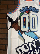 Load image into Gallery viewer, DON'T BE A MENACE TO SOCIETY White Headgear Classics Basketball Jersey ~New~ 3XL