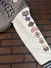 Load image into Gallery viewer, NEW YORK YANKEES G-III 27X World Series Varsity Jacket~Faux Leather Sleeved~