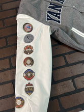 Load image into Gallery viewer, NEW YORK YANKEES G-III 27X World Series Varsity Jacket~Faux Leather Sleeved~