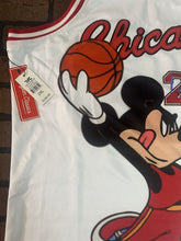 Load image into Gallery viewer, MICKEY MOUSE #23 White Headgear Classics Basketball Jersey ~Never Worn~ 2XL