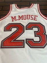 Load image into Gallery viewer, MICKEY MOUSE #23 White Headgear Classics Basketball Jersey ~Never Worn~ 2XL