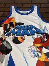 Load image into Gallery viewer, MEGA MAN Blue Headgear Classics Basketball Jersey ~Never Worn~ S L