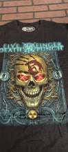 Load image into Gallery viewer, FIVE FINGER DEATH PUNCH - Iron Skull T-shirt ~Never Worn~ M L