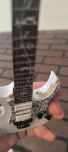 Load image into Gallery viewer, STEVE VAI -Ibanez Distressed White JEM EVO 1:4 Scale Replica Guitar ~Axe Heaven~
