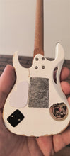 Load image into Gallery viewer, STEVE VAI -Ibanez Distressed White JEM EVO 1:4 Scale Replica Guitar ~Axe Heaven~