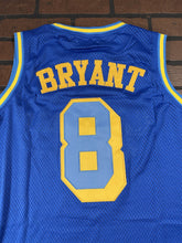Load image into Gallery viewer, CRENSHAW BRYANT #8 Headgear Classics Blue Basketball Jersey ~New~ M L XL 2XL