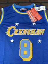 Load image into Gallery viewer, CRENSHAW BRYANT #8 Headgear Classics Blue Basketball Jersey ~New~ M L XL 2XL