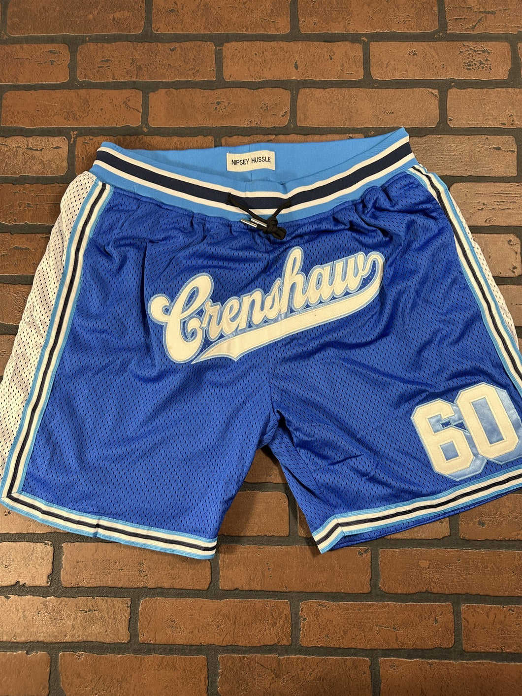 CRENSHAW #60 Headgear Classics Blue Basketball Shorts ~Never Worn~ M L XL 2XL