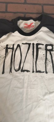HOZIER - White / Black Raglan T-shirt ~Never Worn~ S-2XL