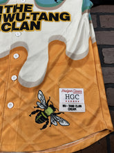 Load image into Gallery viewer, WU-TANG CLAN Bee/Cream Headgear Classics Baseball Jersey ~Never Worn~ S M