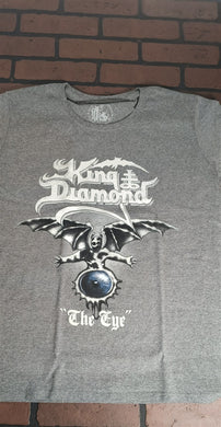 KING DIAMOND - The Eye Gray Women's T-shirt ~Never Worn~ XL