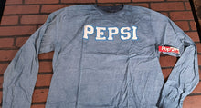 Load image into Gallery viewer, PEPSI 2020 Long Sleeve Logo Blue T-shirt ~Never Worn~ S XL