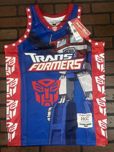 Load image into Gallery viewer, TRANSFORMERS / OPTIMUS PRIME Headgear Classics Basketball Jersey ~Never Worn~