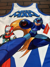 Load image into Gallery viewer, MEGA MAN White Headgear Classics Basketball Jersey ~Never Worn~ S L