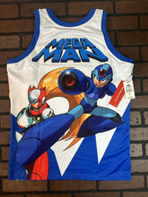 Load image into Gallery viewer, MEGA MAN White Headgear Classics Basketball Jersey ~Never Worn~ S L