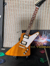 Load image into Gallery viewer, GIBSON Korina Explorer 1:4 Scale Replica Guitar ~Axe Heaven~