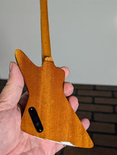 Load image into Gallery viewer, GIBSON Korina Explorer 1:4 Scale Replica Guitar ~Axe Heaven~