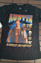 Load image into Gallery viewer, STONE COLD STEVE AUSTIN - Expect No Mercy T-shirt ~Never Worn~ M